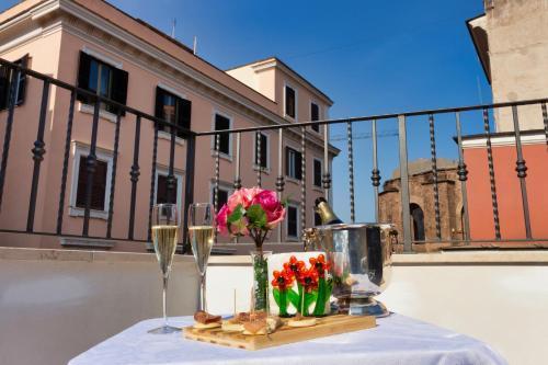 Hotel Manzoni Róma Kültér fotó